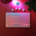 RGB Wireless Keyboard/Mouse Bluetooth ไร้สาย บางเรียบ เล็กกะทัดรัด เป็นคีย์บอร์ด สำหรับ IOS / Android / Windows มีคู่มือ