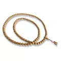 SandalHarvest Sandalwood Necklace สร้อยไม้หอม สร้อยคอ สร้อยไม้จันทน์แท้ ลูกประคำ ไม้หอมอโรม่า ไม้จันทร์หอม 108 เม็ด ขนาด8 mm