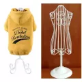 ? หุ่นแขวนชุดสัตว์เลี้ยง ที่แขวนชุดน้องหมา Pet Mannequins Dog Clothes Hanger Display White
