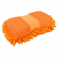 GALAXY sponge wipes 2 in 1 microfiber cleaning model QC-012 orange.