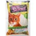 เพ็ทเอท Pet 8 ทรายอนามัยแมว ซีแซนด์ กลิ่นเลมอน 10 ลิตร Lemon Scented Cat Litter