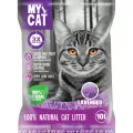 MY CAT ทรายแมวเบนโทไนท์ กลิ่นลาเวนเดอร์ ขนาด 10 ลิตร -