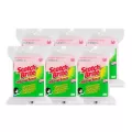 Scotch Brite Light Duty Scrub Sponge 3x4 "X 6 PCS. Scotch-Bright Multipurpose sponge, size 3x4 inches, pack of 6 pieces