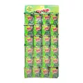 Scotch Brite Sponge Scourer 3x4" x 24 pcs.สก๊อตช์-ไบรต์ แผ่นใยขัดพร้อมฟองน้ำเล็ก ขนาด 3x4 นิ้ว แพ็ค 24 ชิ้น