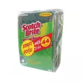 Scotch Brite Sponge Scourr 6x9 "x 10 PCS. Scotch-Bright, 6x9 inch green polished fiber sheet, pack of 10 pieces
