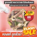 ถูกสุด! พร้อมส่งลูกบอลไม้ MATATABI ไม้ขัดฟันแมว พร้อมลูกบอล CATNIP ด้านใน, ลูกบอลของเล่นสำหรับสัตว์เลี้ยง