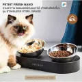 ถูกสุด! พร้อมส่ง PETKIT​ FRESH​ NANO รุ่น​ STAINLESS STEEL GRADE ชามอาหาร​ ชามแสตนเลส​ปรับองศา สำหรับ​สัตว์​เลี้ยง​