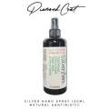 Diamond Coat Silver Nano Spray น้ำยาเช็ดแผลลดการอักเสบผิวหนังสุนัขและแมว มีซิลเวอร์นาโนช่วยยับยั้งเชื้อโรคที่ทำให้เกิดการอักเสบ 30ml 150ml