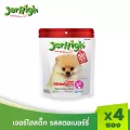 JerHigh เจอร์ไฮ สตรอเบอร์รี่ สติ๊ก 420กรัม บรรจุ 4 ซอง