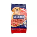 SAVEPAK DRY DOG FOOD BEEF 3kg.เซพแพ็ค อาหารสุนัขโต รสเนื้อย่าง 3 กก.