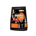 อาหารปลาคาร์ฟ  SAKURA KOI GROWTH & COLOR 1.25 Kg.