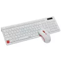 MD-TECH คีย์บอร์ด (2in1) Wireless (K7+M199) White