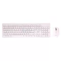 OKER คีย์บอร์ด (2in1) Wireless (K9300) White