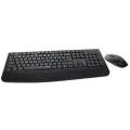 RAPOO คีย์บอร์ด (2in1) Wireless (KB-1900-BK) Black