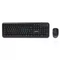 NUBWO คีย์บอร์ด (2in1) Wireless (NKM240 SENCILLO) Black