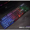 Waterproof Wired Keyboard Levitate Keycap Gaming Keyboard Usb Rgb Backlight Led Pc Keyboard Holder Gamer Computer Game Keyboards