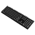 Pc Gamer 104 Key Tea Green Black Red Switch Ergonomic Linear Alternate Action Shaft Backlit Usb Wired Gaming Mechanical Keyboard