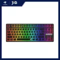 WIRELESS KEYBOARD (คีย์บอร์ดไร้สาย) SIGNO KB-751BLK NUZZON (BLACK) (RED OPTICAL SWITCH - RGB LED - EN/TH)