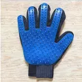 ถุงมือแปรงขน Pet Grooming Glove แปรงขนสัตว์ กำจัดขนสัตว์เลี้ยง ซิลิโคน หวีขนสุนัขและแมว อุปกรณ์ทำความสะอาดขนสัตว์ ใช้ง่าย