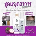 ชุดหยุดอการขี้เรื้อน ผิวหนังอักเสบ เชื้อรา แบคทีเรีย แชมพู 150mlสเปรย์ 70 ml