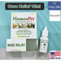 ผลิตภัณฑ์เสริมสร้างภูมิคุ้มกัน สำหรับสัตว์เลี้ยง Nose Relief 15ml HomeoPet®