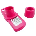 ที่บดกระเทียม สไลด์ผัก ขูดเครื่องเทศ Shunhang รุ่น BY441A (Pink)
