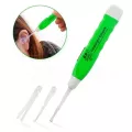Getzhop  ที่แคะหู Ear picking แบบมีไฟส่อง 3 หัว รุ่น gsy1399 – สีเขียว