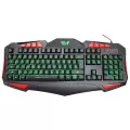 MD-TECH คีย์บอร์ด USB Multi Keyboard (KB-699L) Black/Red