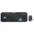 NUBWO Keyboard (2in1) Wireless (NKM500) 'Twin Buster' Blue