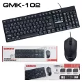 ?Keyboard+mouse Usb Set ชุดคีบอร์ดเมาส์ GMK-102 Gearmaster