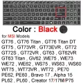 Eyboard Cer For Ge75 Ge73 Ge73vr Ge72 Ge72vr Ge72mvr Ge63 Ge63vr Ge62 Ge62vr Ge62mvr Silicone Gaming Raider Lap N