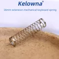 110pcs/pac Elowna 16mm Extension Spring For Customized Mechanic Eyboard Switches Same Manufacturer With Tx Eyboard Springs