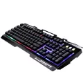 Gaming Mechanical Keyboard With Holder For Xiaomi Mechanical Metal Backlit Keyboard Usb Wired Mobile Phone Bracket For Lap Pc