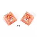 1 Piece Handmade Resin Keycap For Mx Switch Mechanical Keyboard Resin Koi Lucky Charm Key Cap Sa Oem Cherry Profile