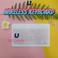 【ราคาส่ง】Wireless Keyboard Bluetooth ไร้สาย บางเรียบ เล็กกะทัดรัด เป็นคีย์บอร์ด สำหรับ IOS / Android / Widow