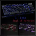Russian Backlight Gaming Keyboard Computer Keyboard Mouse Mecanico Game Led Backlit Usb With Mechanical Feel Russian Keyboard