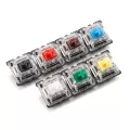 Gateron Switches Cover Mx 3 Pin Transparent Clear Switch Yellow Red How Swap Switches For Mechanical Keyboard