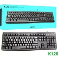 คีย์บอร์ด USB LOGITECH รุ่น K120 สีดำ
