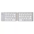 Mini Folding Bluetooth Keyboard Portable Wireless Keyboard Ultra-Thin Keyboard Keycaps