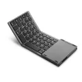 Mini Folding Keyboard Bluetooth Foldable Wireless Keypad With Touchpad For Laps Tablet Pc Mobile Phones