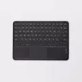 【ราคาส่ง】ปุ่มกลมคีย์บอร์ดไร้สายมีทัชแพด ไทย-อังกฤษ Wireless bluetooth Touchpad keyboard