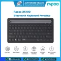 RAPOO XK100 KEYBOARD (คีย์บอร์ดบลูทูธ) BLUETOOTH KEYBOARD (EN/TH) รับประกัน 2ปี