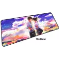 Your Name Mousepad Gamer 700x300x3mm Gaming Mouse Pad Large Anime  Notebook Pc Accessories Lappadmouse Ergonomic Mat