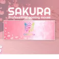 Onikuma Sakura Gaming Mouse Pad