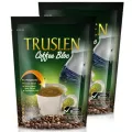 Truslen Coffee Bloc Instant Coffee Mix Powder ทรูสเลน บล็อค กาแฟไขมันต่ำ ไม่มีน้ำตาล ช่วยยับยั้งดูดซึมแป้ง 13g. x12ซอง (2แพค)