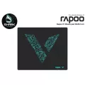 MOUSE PAD (เมาส์แพด) RAPOO V1 (BLACK) ขนาด 30x25.5 เซนติเมตร แผ่นรองเท้า เกมมิ่ง เช็คสินค้าก่อนสั่งซื้อ