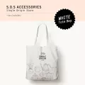 S.O.S TOTE BAG (กระเป๋าผ้ามีซิป)