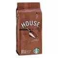 Starbucks Coffee Bean House Blend Medium Roasted (USA Imported) สตาร์บัค เมล็ดกาแฟคั่ว เฮาส์เบลนด์ มิเดี่ยมโรสต์ 250g.