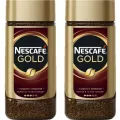 Nescafe Gold Instant Coffee เนสกาแฟ โกลด์ กาแฟสำเร็จรูปนำเข้า 190g. x 2ขวด