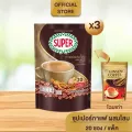 [X3 Pack] Super Ginseng Instant Coffee 3in1 Super coffee mixed with 3 in 1 sizes